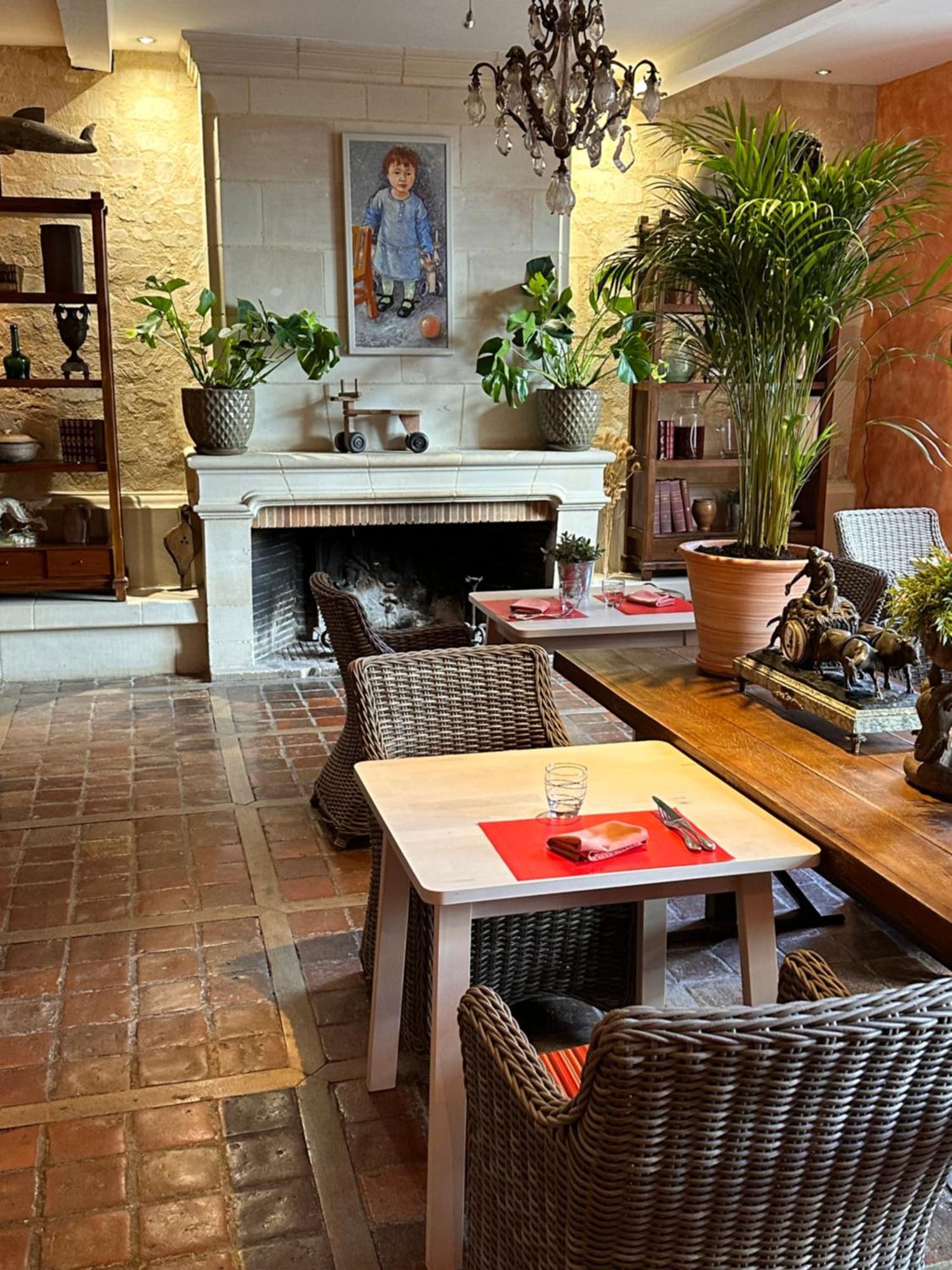 Hostellerie Les Hauts De Sainte Maure מראה חיצוני תמונה